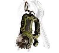 Mini llavero de sierra, llavero de regalo para carpintero y carpintero, llavero con diseño de motosierra para manitas, aficionados al bricolaje, hombres, padre, marido, regalo de agradecimiento para