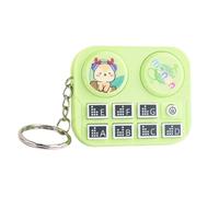 Mini llavero de tablero de DJ, colgante de instrumento musical, llavero de reproductor de DJ con divertidos efectos de sonido para mochila, bolso, viajes, hogar, escuela, accesorios de regalo