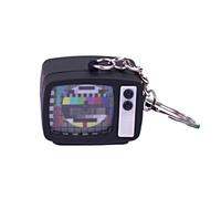Mini llavero de TV - Llavero punk con sonido y luz, llavero de TV | adorno punk mochila para aficionados a la cultura, estudiantes, niños, adolescentes, adultos, turistas, viajeros