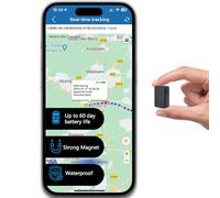 Mini Localizador GPS para Coche 4G Antirrobo Seguimiento en Tiempo Real, Batería de Larga Duración 60 Días, GPS Tracker Oculto y Magnético para Coche, Moto, Bicicleta, Niños, Maletas y Bolsos TK903