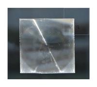 Mini Lupa plástica óptica de la Lente del concentrador de energía Solar de la Longitud de la Lente de Fresnel Piezas para telescopio astronómico(100X100MM_50MM_2MM)