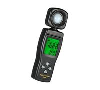 Mini luxómetro Digital con Pantalla LCD, luminómetro de Mano, fotómetro, luxómetro, medidor de luz, 0-200000 Lux Hogar y Oficina