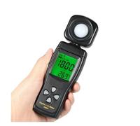 Mini luxómetro digital con pantalla LCD, luminómetro de mano, fotómetro, medidor luz, 0-200000 lux