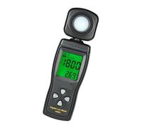 Mini luxómetro digital con pantalla LCD, luminómetro de mano, fotómetro, medidor luz, 0-200000 lux