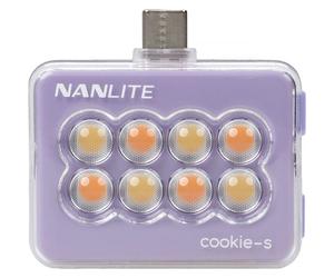 Mini luz LED Nanlite Cookie-s (lavanda)