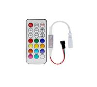 Mini luz mágica de 21 teclas con controlador WS2811/2812 atenuador de tira de luz mágica