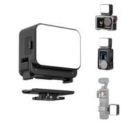 Mini luz para cámara de acción DJI, iluminación de 3 rellenos, zapata fría y caliente, accesorio de luz LED para DJI OSMO Pocket 3 Action 5 Pro 4 3, para accesorios GoPro