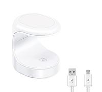 mini luz UV para uñas de gel secador de uñas para uñas de gel profesional LED luz UV portátil para herramientas de arte de uñas secado rápido para bricolaje en casa salón de uñas (blanco)……