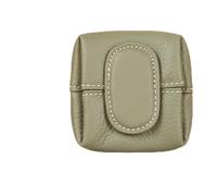 Mini Lychees Pattern Coin Purse, Women Japanese Small Change Holder Pouch Wallet,Portable Leather Storage Bag Buckle Key (Teal Green)