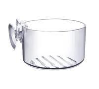 Mini Macetero para Plantas Acuáticas - Soporte Transparente para Acuario con Base De Ventosa | Contenedor Acrílico Compacto para Musgo, Organizador Elegante para Decorar Acuarios De Agua Dulce Y
