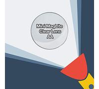Mini Maglite AA - Lente de cristal transparente de repuesto