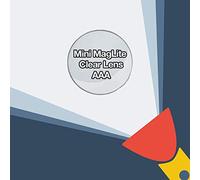 Mini MagLite AAA - Lente de cristal transparente de repuesto