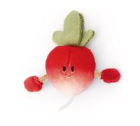Mini MagNICI - Minirrábano de 7 cm, Rojo, Peluche con imán Que se adhiere a Superficies metálicas, pizarras magnéticas y Asas de Bolsos, para Llevar de Viaje, Gran Idea de Regalo, 61864