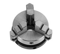 Mini mandril de torno K01-50 de 3 mordazas for carpintería, manual, con tornillo roscado de montaje autocentrante de 50 mm