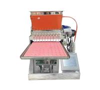 Mini máquina automática de gomitas de caramelos, máquina compacta para depósito de gelatinas de frutas, gomitas de vitaminas y golosinas en forma de oso, perfecta para uso doméstico, pequeñas