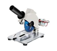 Mini máquina de corte, Mini Sierra De Mesa, Ingleteadora, Cortadora Eléctrica Portátil 96 W, Ángulo Y Altura Ajustables, Corte Multiusos,para cortar latón acero bricolaje