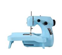 Mini Máquina De Coser Eléctrica For Principiantes, Juego De 42 Uds., Pedal Ligero Portátil For El Hogar, Mesa De Mano De Línea Recta FáCil De Usar(A)