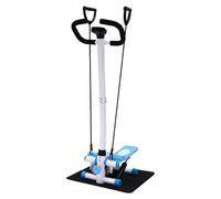 Mini máquina de fitness Stepper para el hogar, fitness swing stepper con Power Ropes y asa, hasta 150 kg, escalonamiento hacia abajo, entrenamiento para piernas, brazos y glúteos