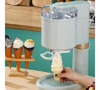 Mini Máquina De Helado Suave, Máquina Automática De Helado Suave De 1 L, Máquina For Hacer Postres Cremosos De Frutas, Saludable, Operación Simple Con Un Solo Toque, Máquina Compacta For