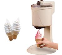 Mini máquina de helados totalmente automática, máquina de helado suave de frutas saludables, dispositivo para postres de yogur sin lácteos, preparación rápida en 10 minutos, electrodoméstico de coci