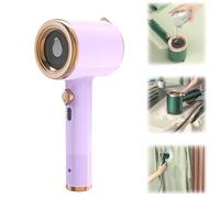 Mini máquina de planchar portátil, mini máquina de planchar, 2024 nuevo vaporizador portátil mejorado para ropa, mini plancha de vapor de viaje, mini vaporizador portátil (púrpura claro)