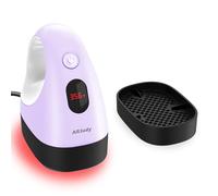 Mini máquina de prensa de calor, mini prensa de hierro de transferencia de calor, 3 ajustes de calor y temperatura visible, prensa de calor portátil fácil para manualidades, camisetas, sombreros