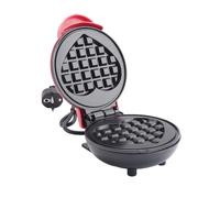 Mini máquina eléctrica para hacer gofres con enchufe europeo para desayuno