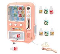 Mini máquina expendedora 13 unids/set máquina expendedora de bebidas 5, 3x3, 5x2, 4 lindas mini cosas de plástico con juego y accesorios de bebidas para decoración de muebles de casa de muñecas..