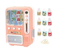 Mini máquina expendedora 13 unids/set máquina expendedora de bebidas 5, 3x3, 5x2, 4 lindas mini cosas de plástico con juego y accesorios de bebidas para decoración de muebles de casa de muñecas