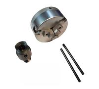 Mini máquina herramienta, portabrocas de tres morzadas + taladro eléctrico, eje biela, mandril aleación aluminio acción única, conexión directa del motor 775(Inner hole 5mm connecting rod)