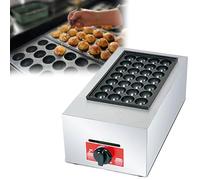 Mini máquina holandesa para hacer panqueques, Takoyaki antiadherente y máquina para hacer gofres para el hogar, restaurantes, cafeterías y panaderías
