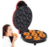 Mini máquina para hacer 7,Mini máquina para hacer Haga 7 antiadherentes de | Mini panadero de para desayuno, postre, hogar