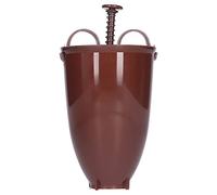 Mini máquina para hacer donas con una mano, máquina para hacer donas de plástico, galletas manuales, ordeño, postre, gofres, molde para hornear pasteles, pasteles, galletas, (Café)