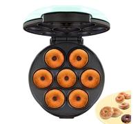 Mini máquina para hacer rosquillas, panadero con agujeros para rosquillas | Mini panadero de para desayuno, postre, hogar