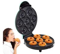 Mini máquina para hacer rosquillas, panadero con agujeros para rosquillas | Pequeña máquina para hacer buñuelos para desayuno, postre, hogar