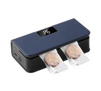 Mini Máquina Selladora De Bolsas - Cerradora De Alimentos Recargable, Cortadora De Envases Magnética | Dispositivo De Conservación De Almacenamiento De Cocina Portátil, Accesorio De Calefacción Ajusta