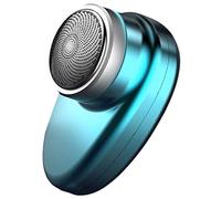 Mini maquinilla de afeitar eléctrica | Afeitadora eléctrica de tamaño de bolsillo húmedo y seco, recargable por USB, uso en coche y hogar, viajes, Cyhamse