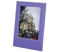Mini Marco de Fotos, Imanes de Nevera, Marco de Fotos Magnético, Colores Brillantes para Decoración de Fotos (Púrpura)