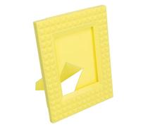 Mini Marcos de Fotos, Mini Marcos de Fotos Instantáneos Ligeros de 4,3x3,3 Pulgadas para el Hogar (Yellow)