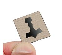 Mini Martillo de Thor Mjolnir Parche Táctico Vikingo Moral [Tan,Negro]