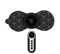 Mini masajeador cervical con control remoto, parche masajeador portátil inalámbrico, máquina TENS recargable por USB, pegatinas de relajación para espalda, hombro, cuello
