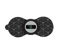 Mini masajeador cervical, mini máquina TENS de doble canal, masajeador de espalda eléctrico de doble pantalla, 6 modos y 9 niveles de fuerza, ideal para aliviar la cintura del hombro