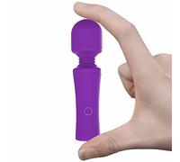 Mini Masajeador Mujer, Potente Masajeador Electrico Con 10 Modos, Masajeador Impermeable IPX7, Masajeadora Personal Portátil, Profesional Masajeador Corporal Inalámbrico Para Presión Muscular