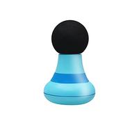 Mini masajeador para relajación muscular y fascia. Masajeador vibratorio doméstico. Instrumento de fascia ligero y práctico. Ideal para masajear todo el cuerpo.(Blue)