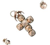 Mini Masonic Transforming Sphere Pendant, Transformative Design - From Sphere to Cross, Folding Orb Pendant,Wearable Symbol of Fraternal Legacy, Vintage Freemasonry Jewelry for Men & Women (1pcs)