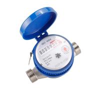 Mini medidor de flujo de turbina digital Medidor De Agua Fría, Contador Giratorio Ajustable 360, Ala Giratoria Mecánica, Combinación De Puntero, Mesa De Flujo, Herramientas De Medición para diésel/que