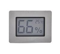 Mini medidor digital de temperatura y humedad, termómetro electrónico Lcd, higrómetro, diseño integrado para caja de cigarros, caja de guitarra