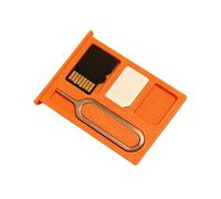 Mini Memory Card Case, Dustproof Storage Holder, 1.57x1.18 Inches Protective Case with Sturdy Build, Compact Memory Card Organizer, Tech Accessory with Lightweight Design, Cases for Travel Camping
