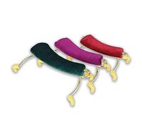 mini mentonera violin, 3 piezas de aluminio for violín, 1/8, 1/2, 1/4, 3/4, 4/4, soporte for el hombro, sordina for práctica de violín(3/4 4/4)