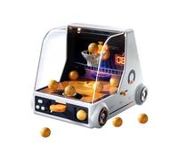 Mini Mesa De Baloncesto- Juego Competitivo En Interiores, Actividad De Mesa Familiar, Juego De Pelota para 2 Jugadores, Aro De Tiro Duradero con Diseño Divertido | Baloncesto De Esa Interior para Niñ